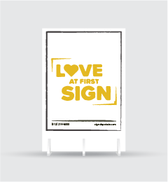 Custom Foam Board Signs in Austin